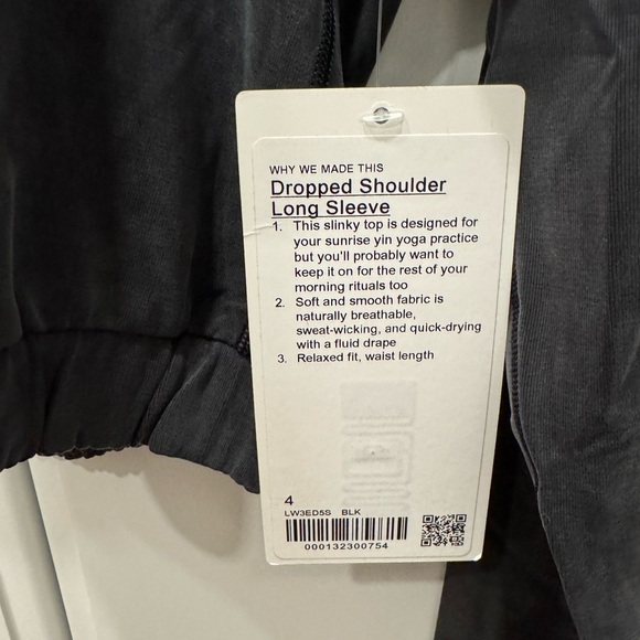 NWT!!! Lululemon Dropped Shoulder Long Sleeve - Picture 5 of 9